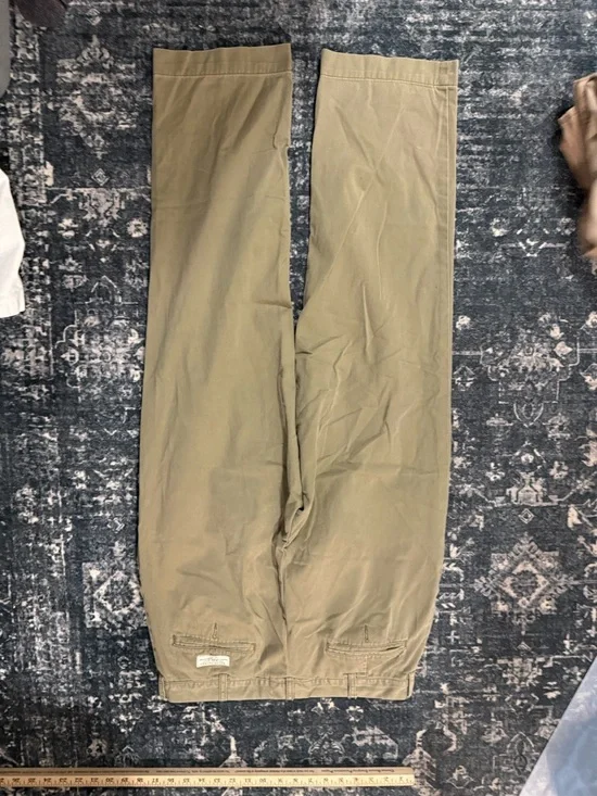 Lot Of 3 Ralph Lauren Polo Men’s 33x30 Khaki, Tan Casual Pants Slacks - Picture 9 of 11